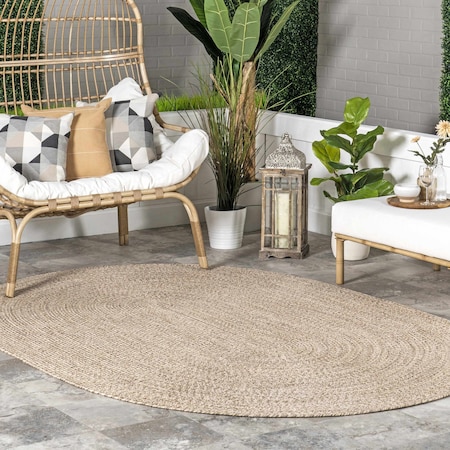 Nuloom Wynn Braided Indoor/Outdoor Area Rug 3ft x 5ft HJFV01G-O305